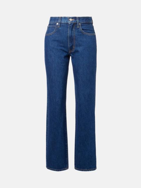 Sophie high-rise straight jeans