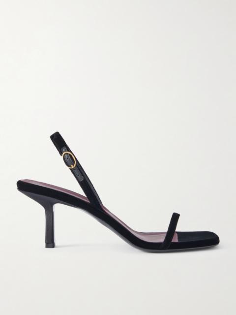 Noqui Velvet Sandals