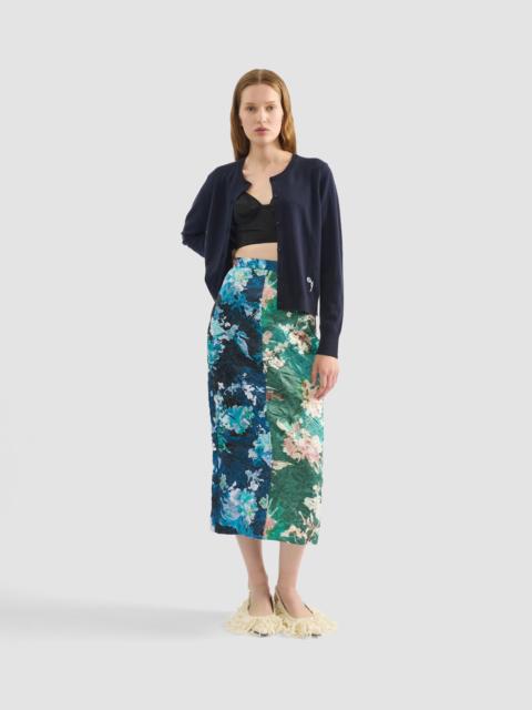 CASHMERE CREW NECK CARDIGAN