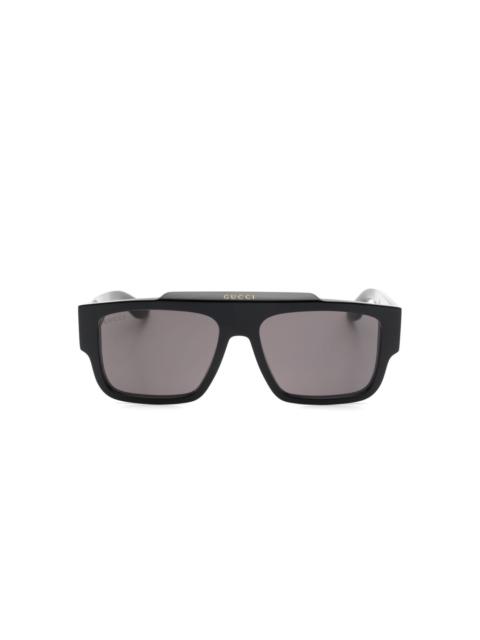 logo-engraved sunglasses