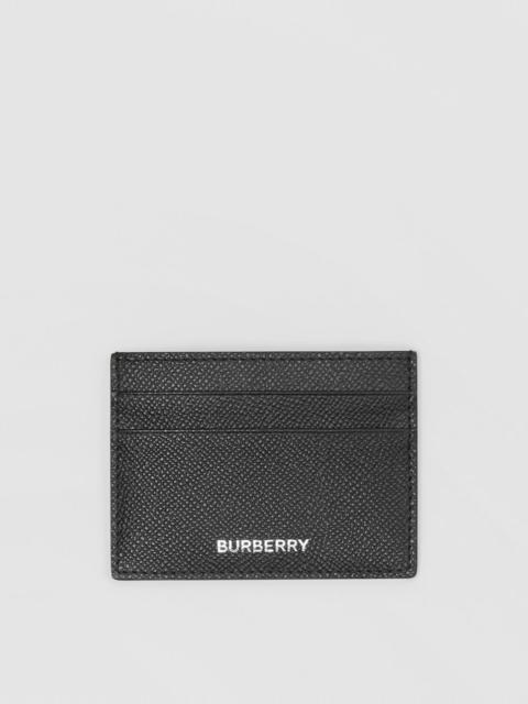 Grainy Leather Card Case