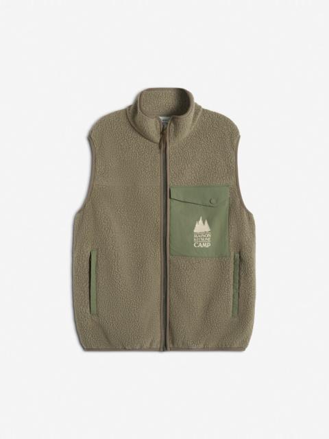 CASUAL FLEECE SLEEVELESS VEST