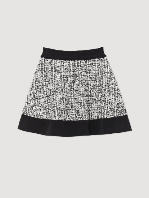 Tweed skater skirt