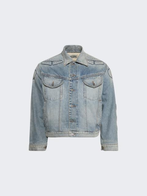 Denim Moto Jacket Blue