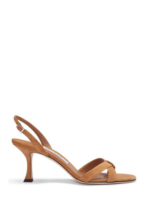 Elsy 70 Suede Slingback Sandal