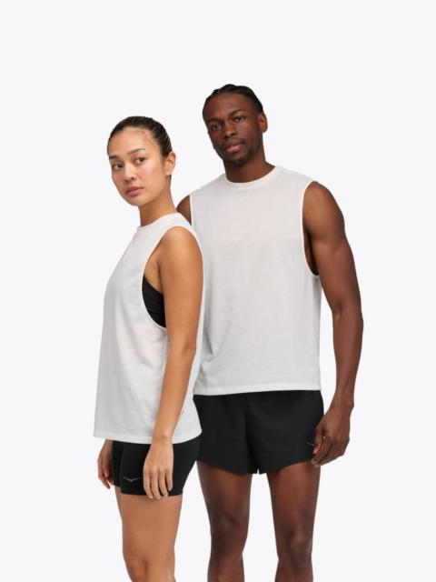 GlideTech Sleeveless Shirt in White