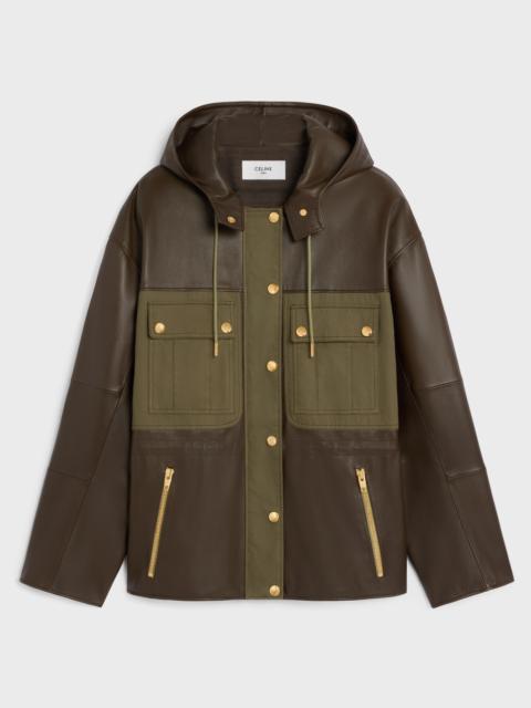 parka in soft lambskin