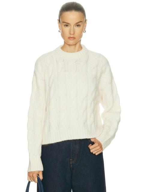 Cable Serena Crewneck Sweater