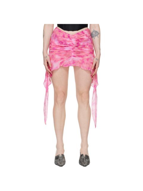 Pink Camo Miniskirt