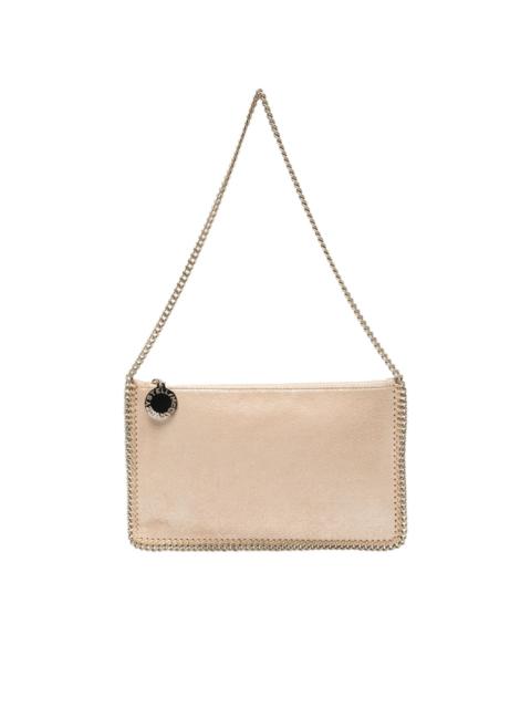 chain-trim clutch bag