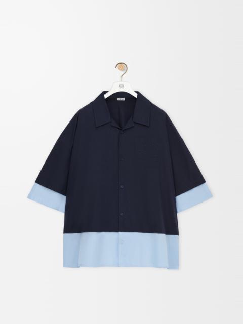Short sleeve shirt in cotton