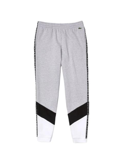 signature striped colourblock fleece track pants