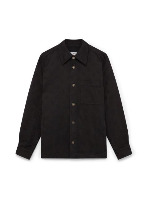 Denim Monogram Overshirt | Casablanca Paris