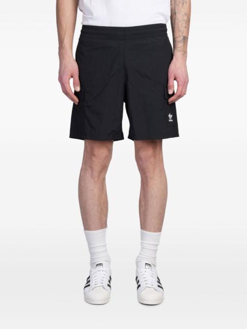 logo-embroidered track shorts