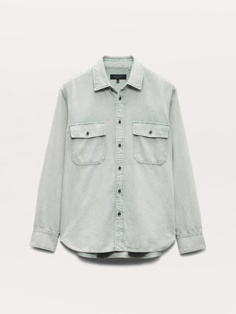 Relaxed Fit Featherweight Denim CPO Overshirt
Featherweight Denim