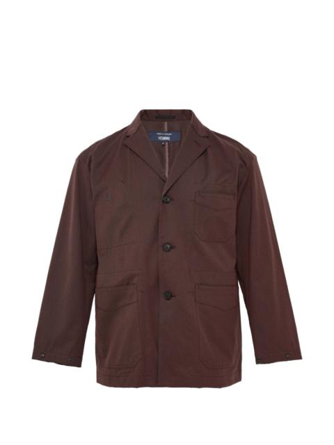 buttoned pocket jacket