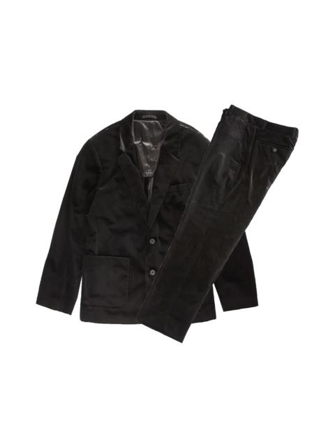 Supreme Velvet Suit Black