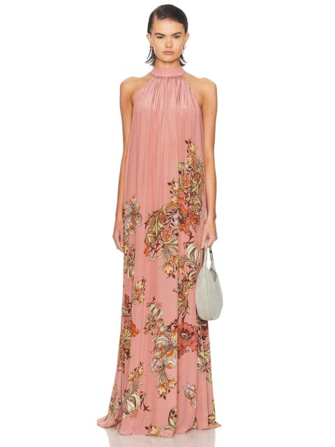 Back Tie Maxi Dress