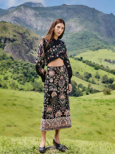Marvelous Garden Knit Skirt