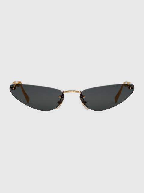 Cat-eye frame sunglasses