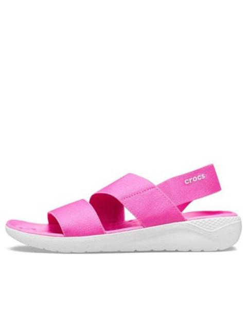 (WMNS) Crocs LiteRide Red Sandals 206081-6QV