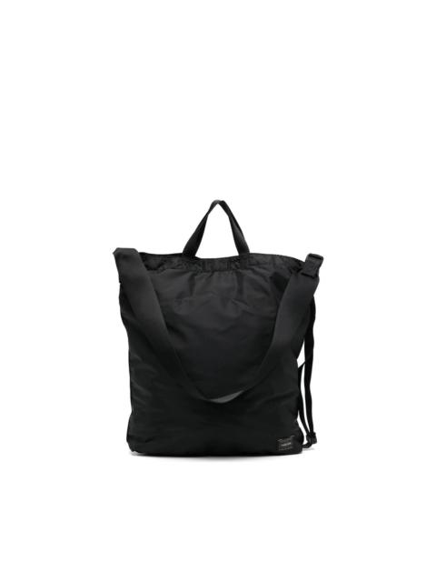 logo-patch shoulder bag