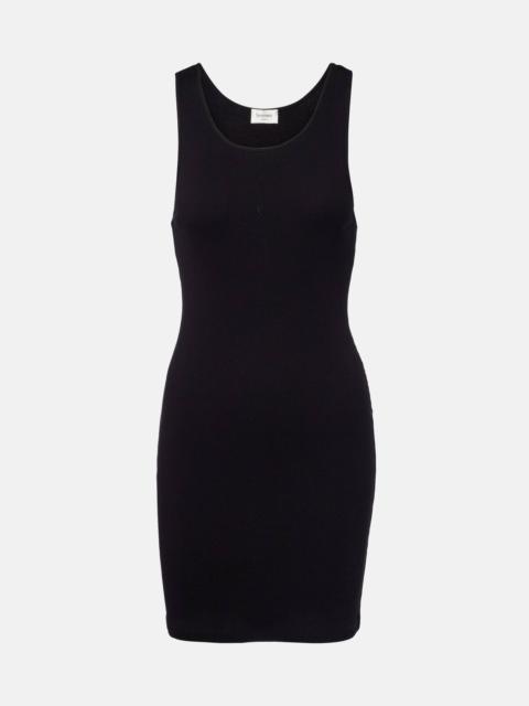 Cassandre cotton jersey minidress