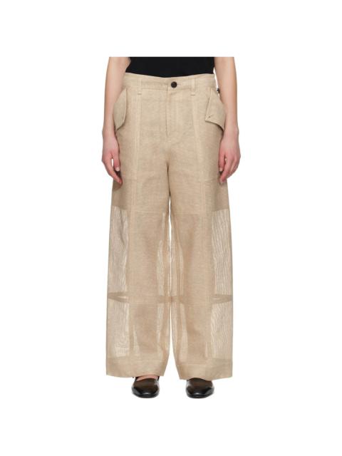 Beige Papyrus Trousers