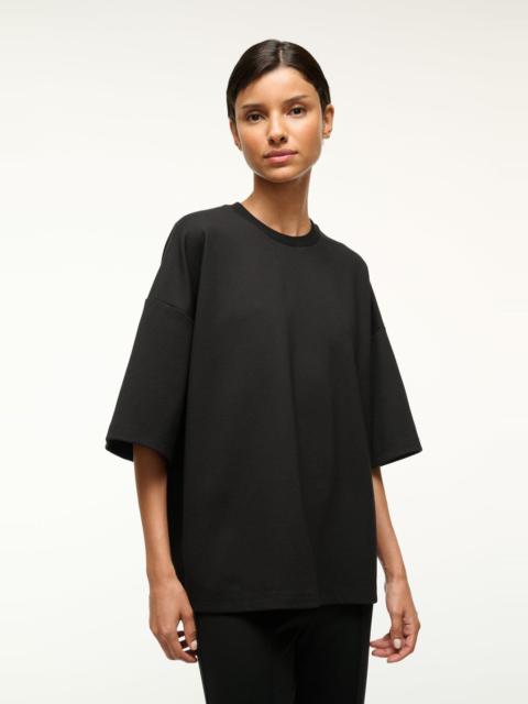 STAUD CAPSULE TOP BLACK