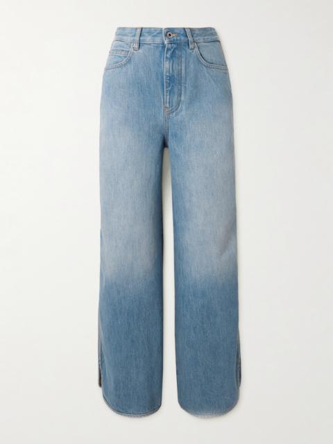 High-rise Wide-leg Jeans