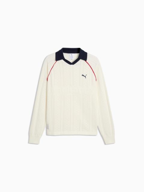 PUMA x MADHAPPY Pointelle Long Sleeve Jersey