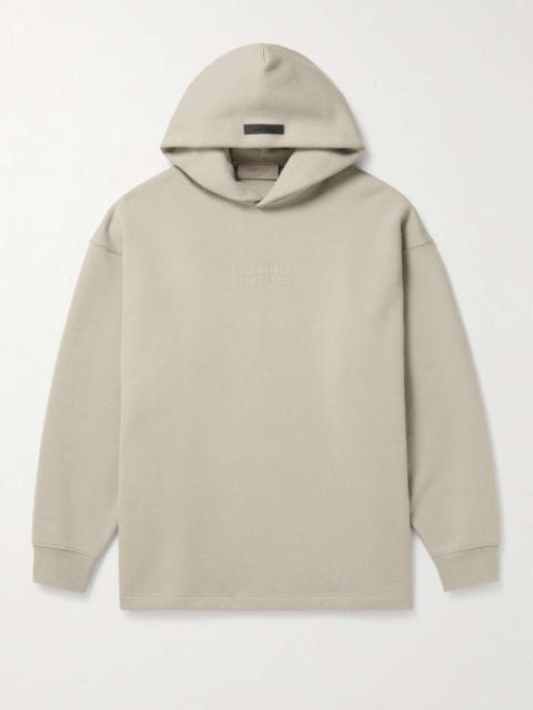 Oversized Logo-Appliquéd Cotton-Blend Jersey Hoodie