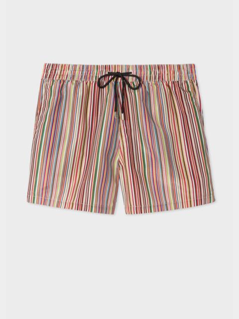 'Signature Stripe' Swim Shorts
