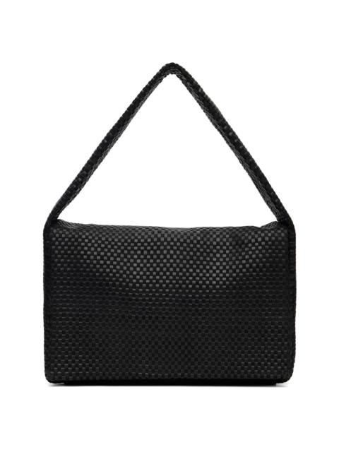 Black Lattice Everyday Satchel