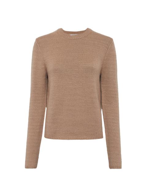 Titus Knit Sweater in Camel Cashmere