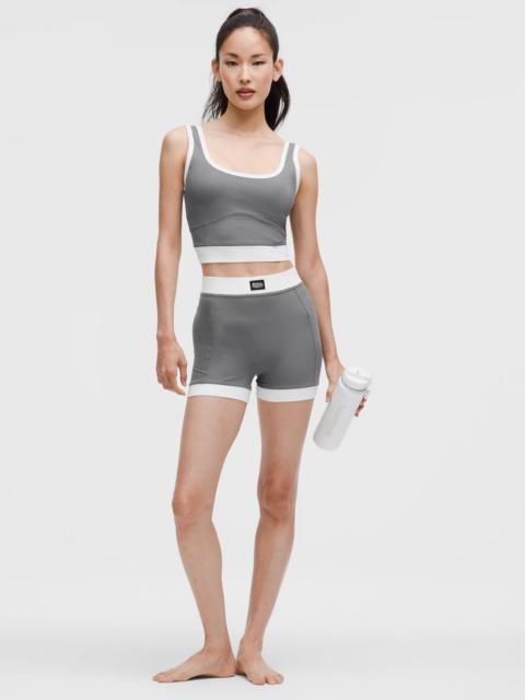 Ribbed Nulu High-Rise Short 3.5"