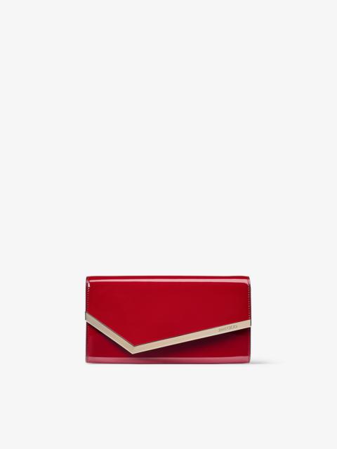 Emmie
Ruby Red Patent Leather Clutch Bag