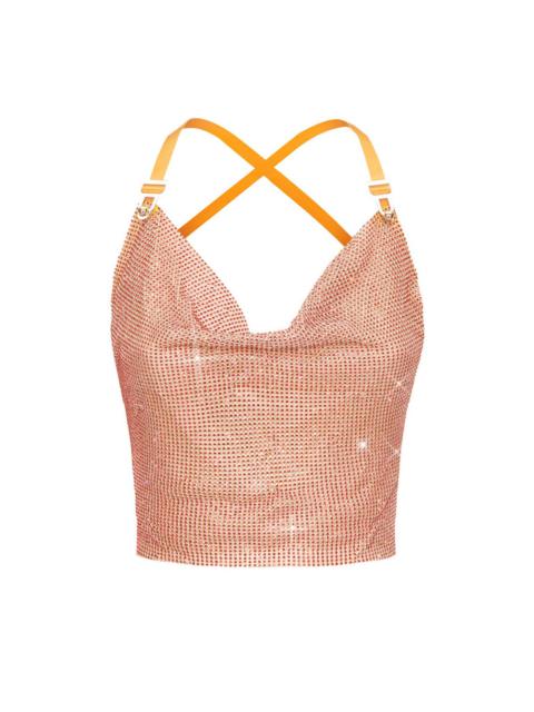 RHINESTONED BAMBI TOP APEROL SPRITZ