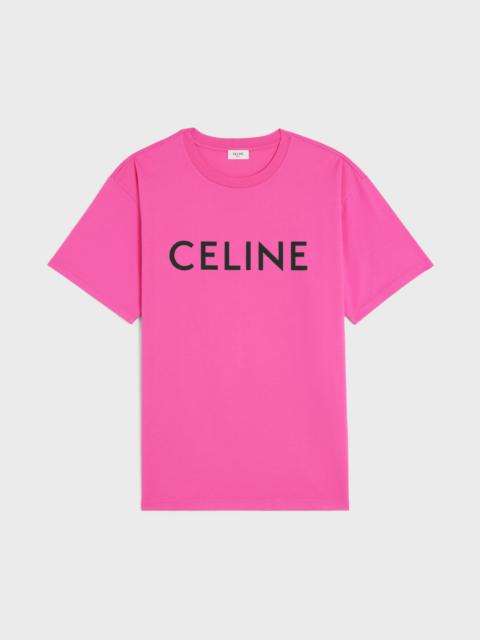 LOOSE CELINE T-SHIRT IN COTTON JERSEY