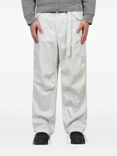 cargo-pocket trousers