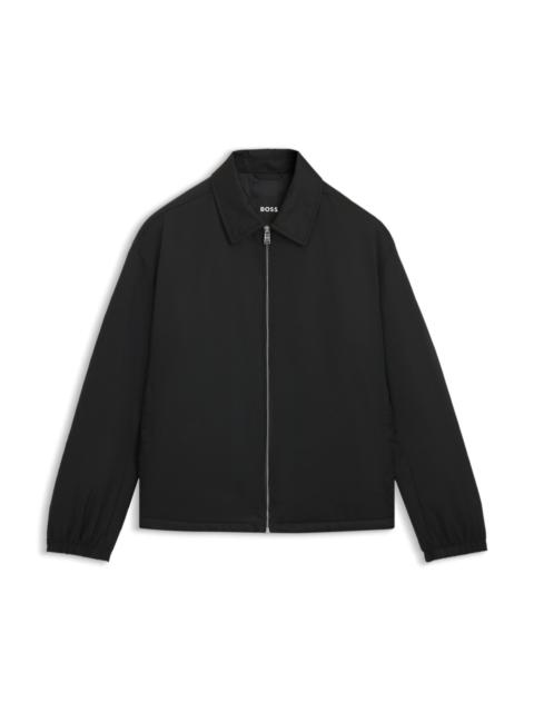 MICRO-MONOGRAM JACKET WITH WATER-REPELLENT FINISH