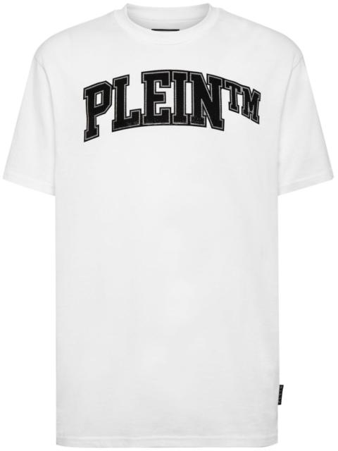logo-embellished T-shirt