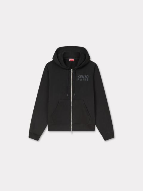 'KENZO Happy Tiger' zip-up hoodie in cotton