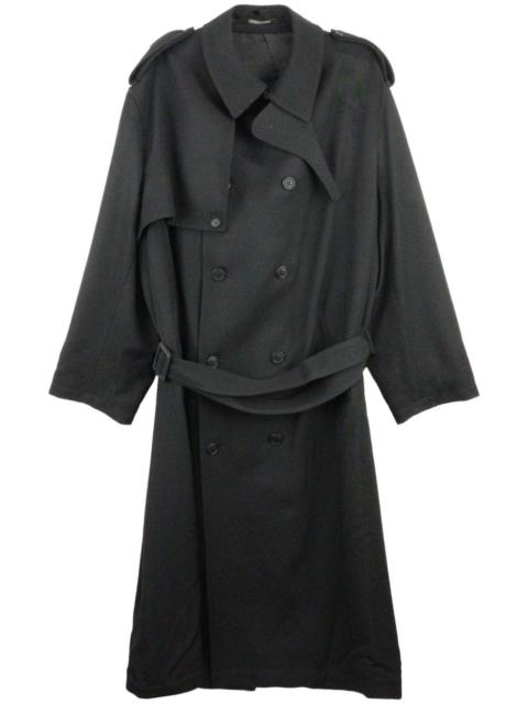 K-Chin Flap trench coat