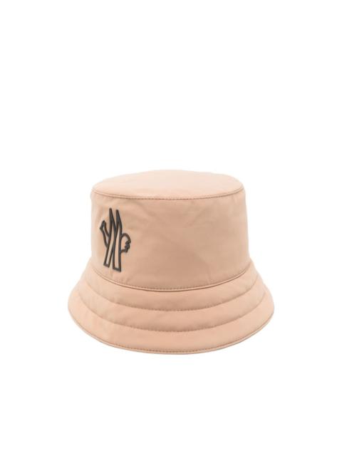logo-plaque bucket hat