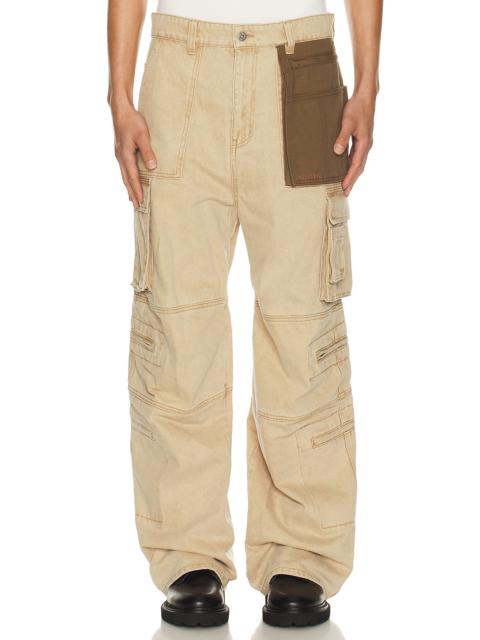 Washed Cargo Trousers