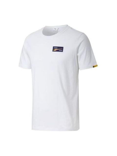 PUMA x Randomevent Tee 'White Black Yellow' 598068-02