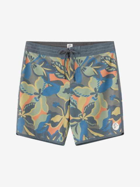 O'Riginals Print Scallop 18" Boardshorts