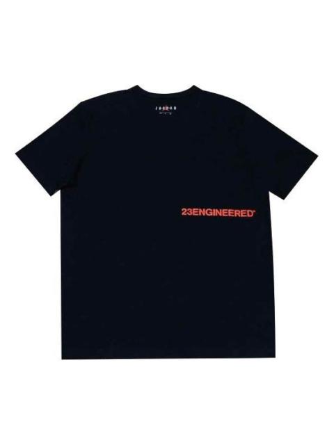 Air Jordan Printing Pattern Short Sleeve Black CV7974-010