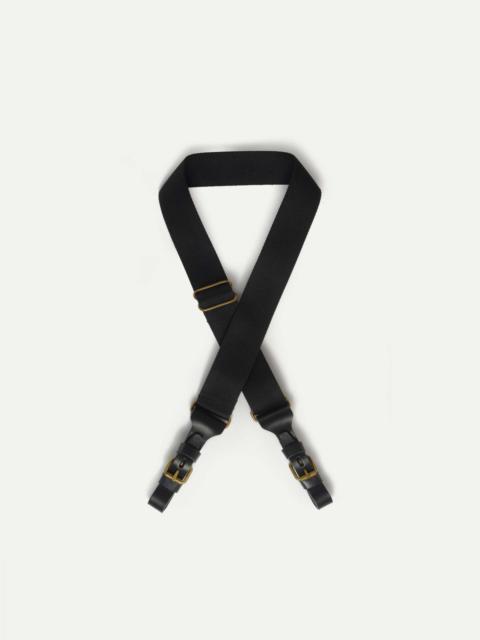 WOODY BUSINESS REMOVABLE BACKPACK STRAP  -  BLACK/BLACK